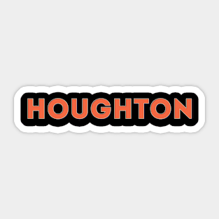 Houghton Sticker